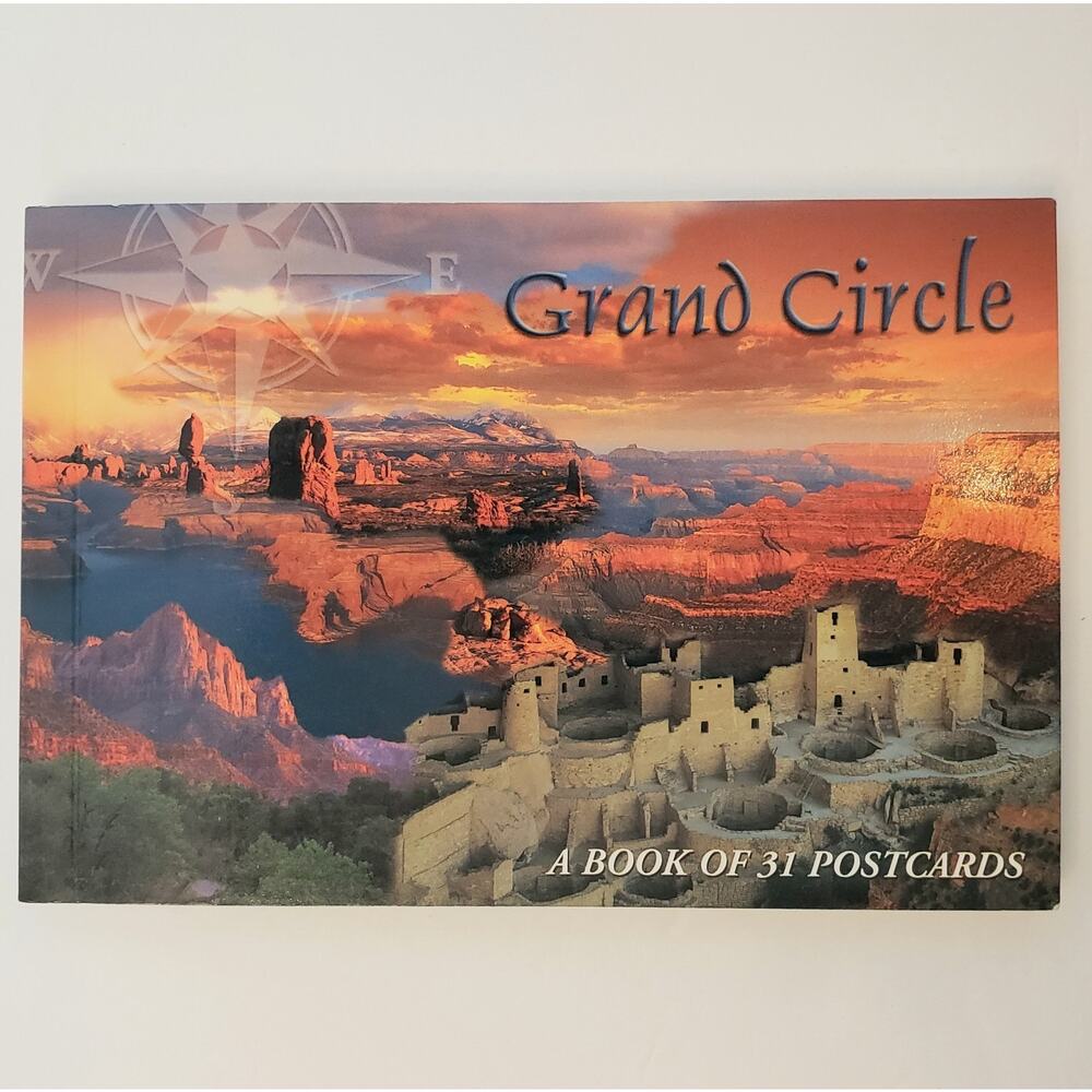 Postcard Book GRAND CIRCLE USA Southwest 31‎ Postcards National Parks Monuments